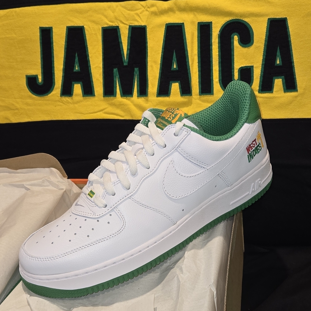 Mens Nike Air Force 1 Low Retro QS West Indies Size 12